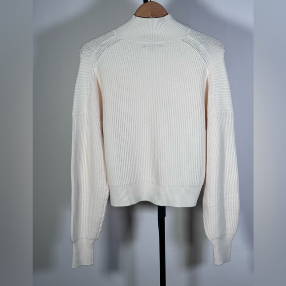 New JCrew Ribbed turtleneck sweater in stretch yarn - Picture 6 of 7